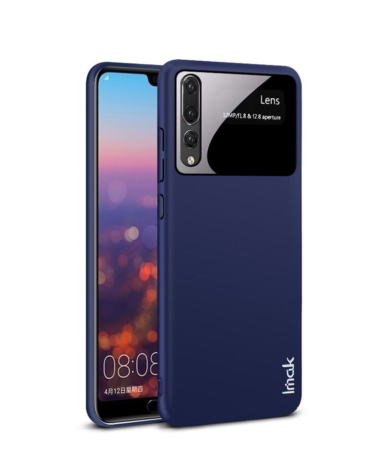 Imak Silikónový kryt s ochranou kamery pre Huawei P20 Pro - tmavomodrý