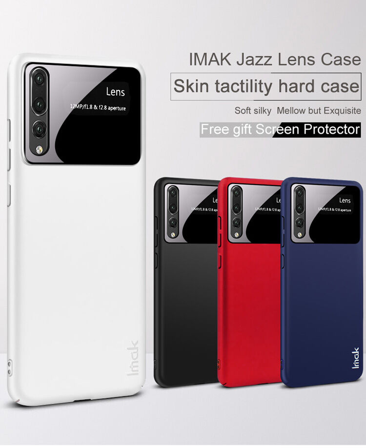 Imak Silikónový kryt s ochranou kamery pre Huawei P20 Pro - čierny