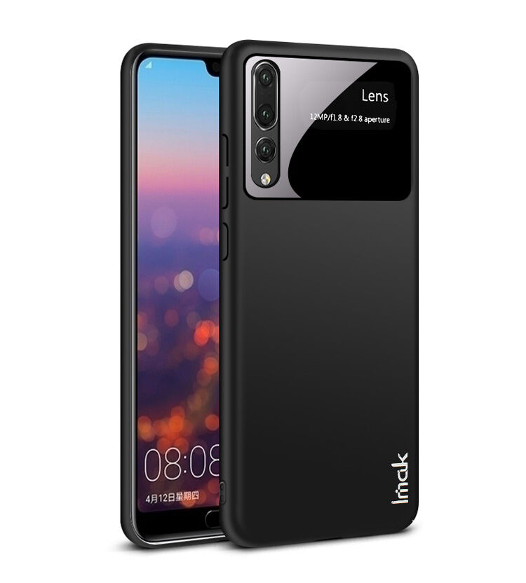 Imak Silikónový kryt s ochranou kamery pre Huawei P20 Pro - čierny