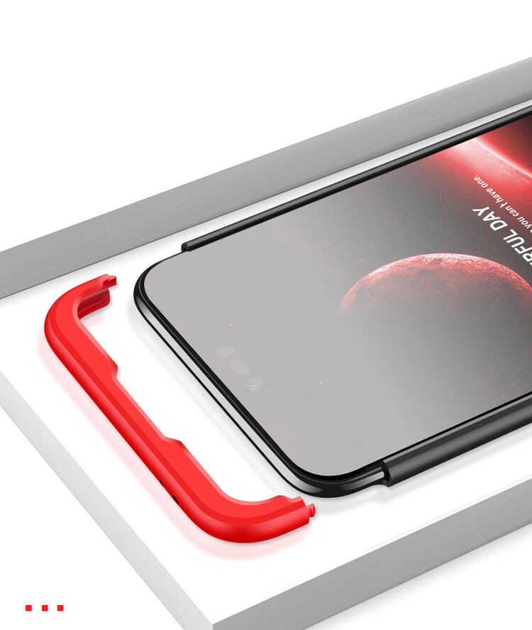 GKK zložený matný kryt z tvrdého plastu na celý obvod pre Honor 10 - zlatý
