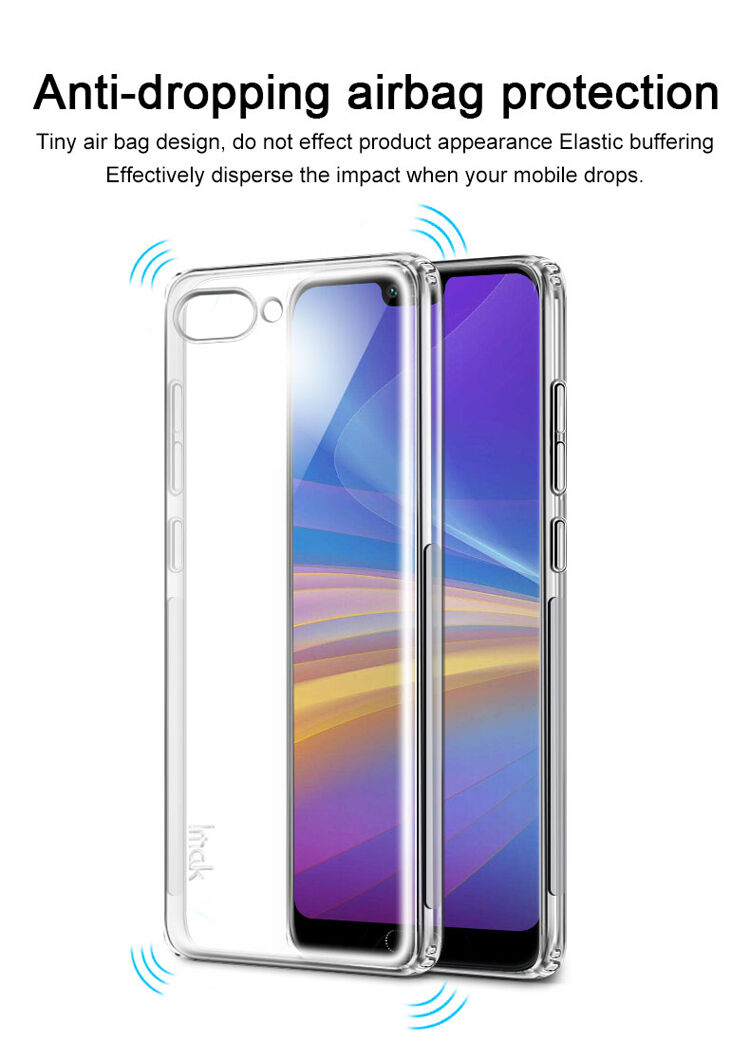 Imak nárazuvzdorný kryt s ochranou displeja pre Honor 10 - transparentný