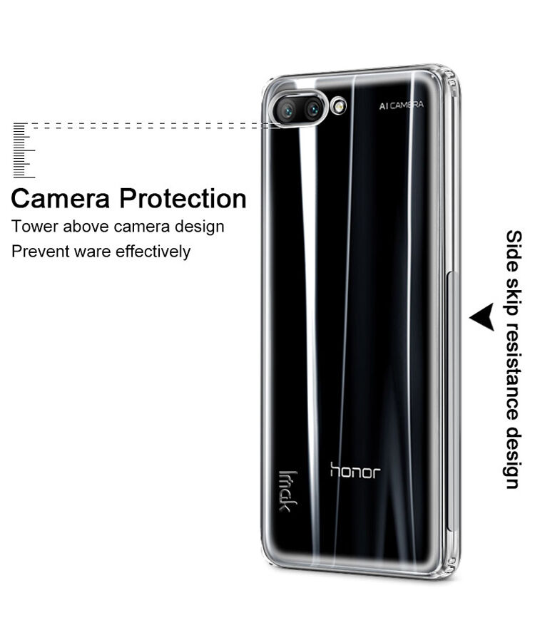 Imak nárazuvzdorný kryt s ochranou displeja pre Honor 10 - transparentný