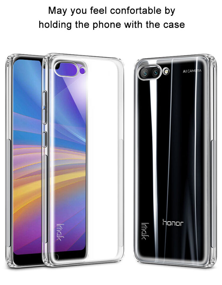 Imak nárazuvzdorný kryt s ochranou displeja pre Honor 10 - transparentný