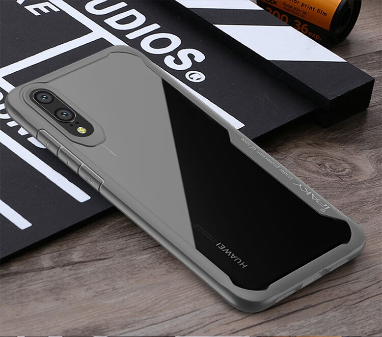 Ipaky číry kryt s rámčekom pre Huawei P20 Lite - červený Ipaky číry kryt s rámčekom pre Huawei P20 Lite - červený