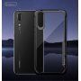 Ipaky číry kryt s rámčekom pre Huawei P20 Lite - čierny