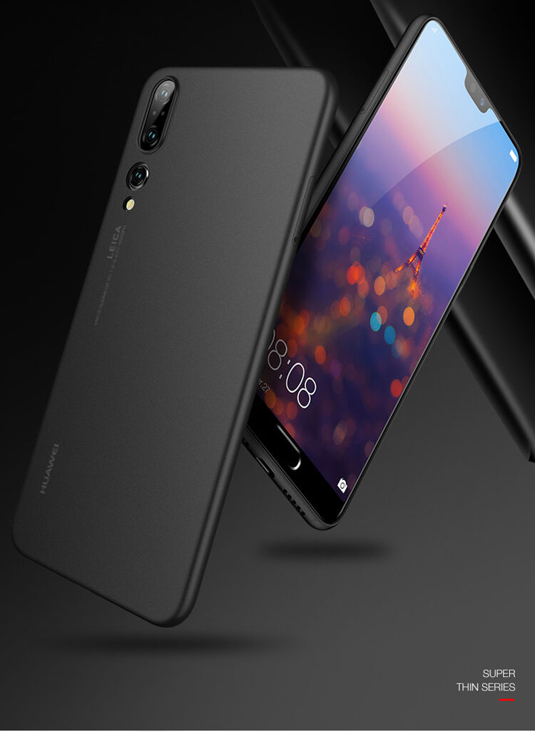 Cafele supertenký plastový kryt pre Huawei P20 Pro - sivý