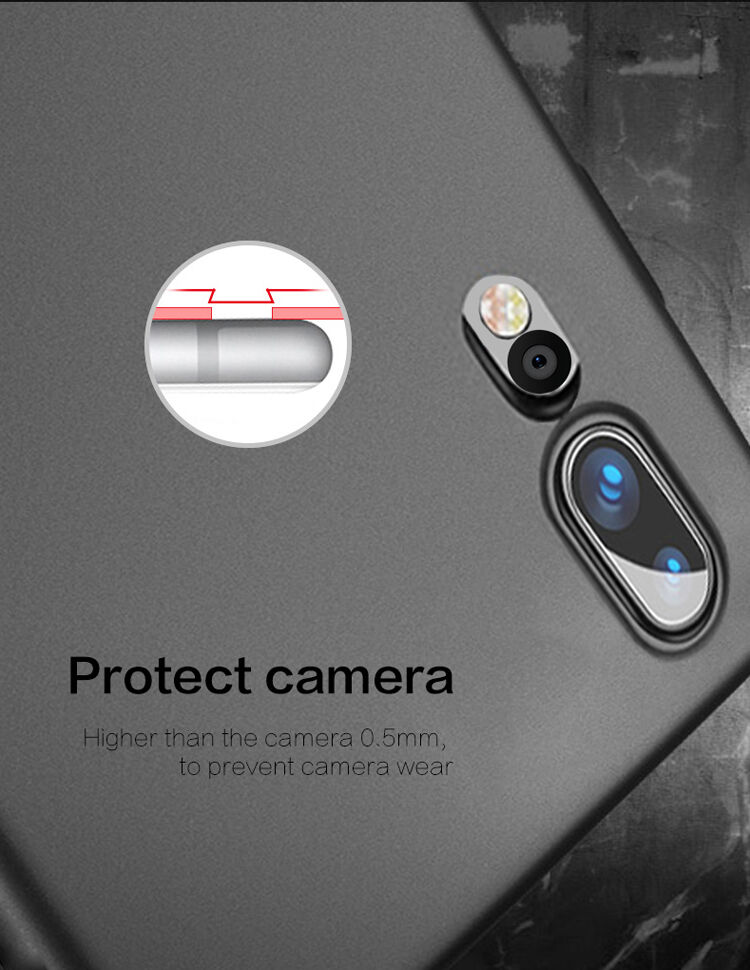 Mofi Shield tenký plastový kryt pre Huawei P20 Pro - červený