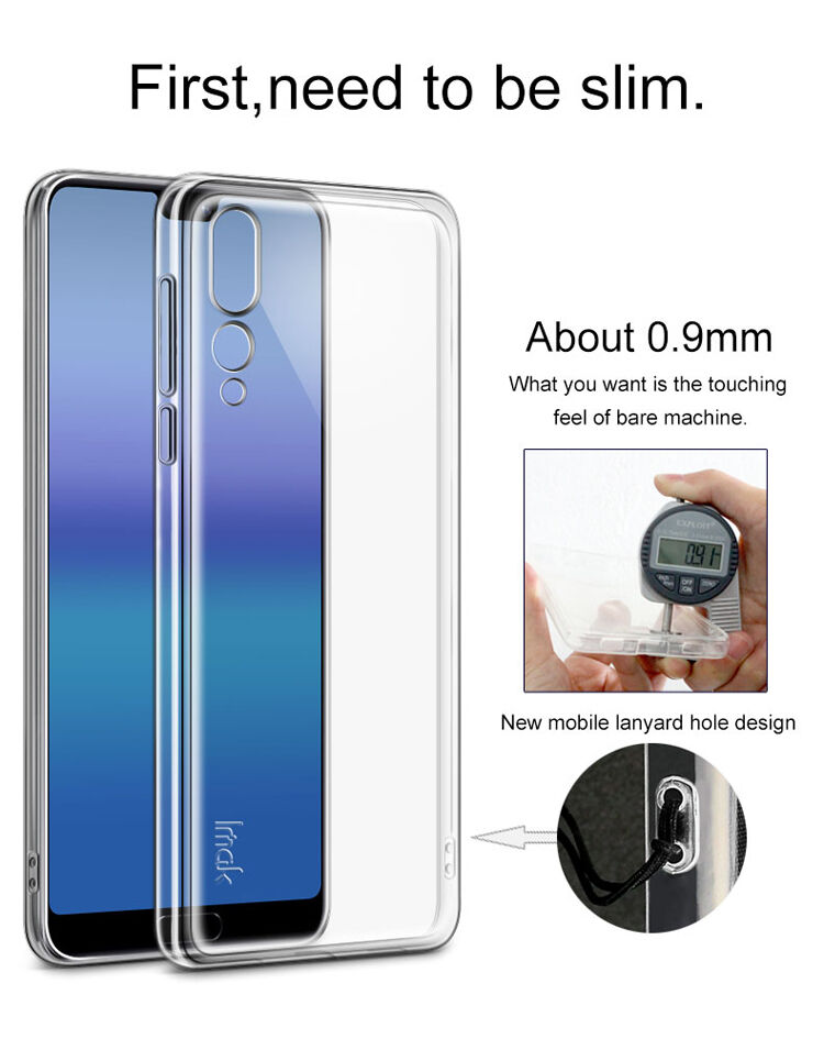 Imak Stealth plastový kryt pre Huawei P20 Pro - transparentný