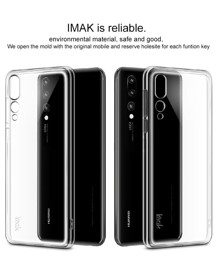 Imak Stealth plastový kryt pre Huawei P20 Pro - transparentný
