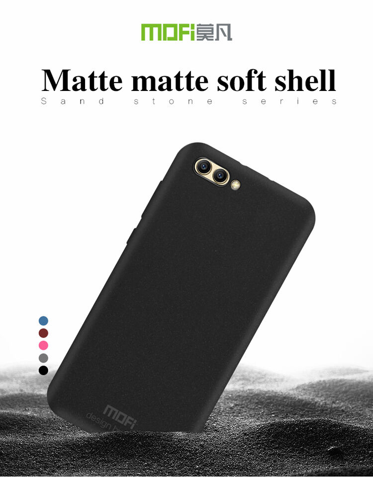 Mofi Matte plastový kryt pre Honor View 10 - čierny