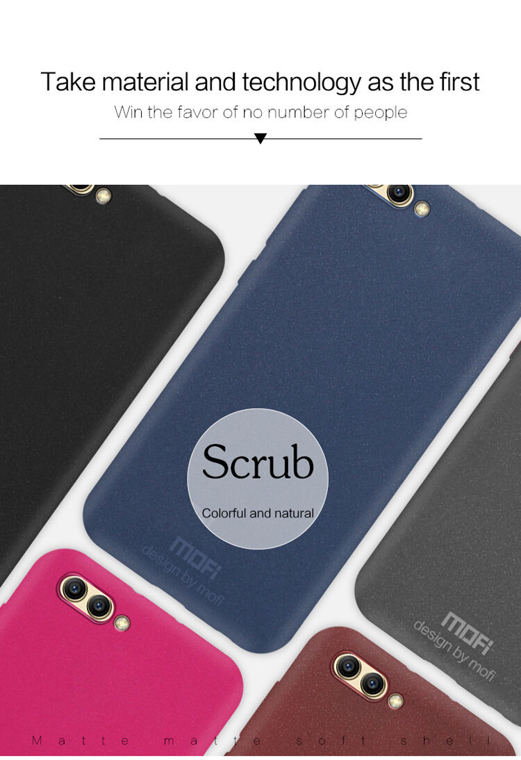 Mofi Matte plastový kryt pre Honor View 10 - čierny