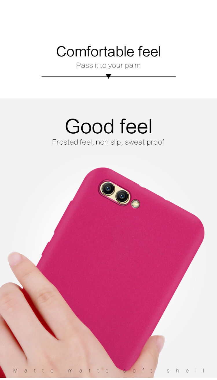 Mofi Matte plastový kryt pre Honor View 10 - čierny