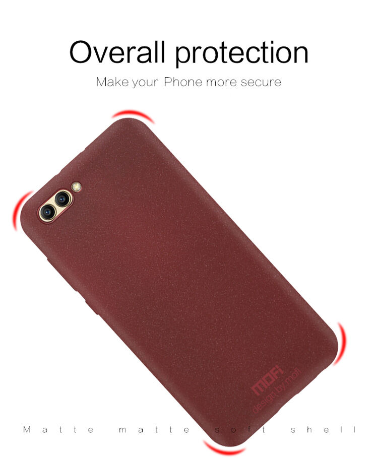 Mofi Matte plastový kryt pre Honor View 10 - čierny