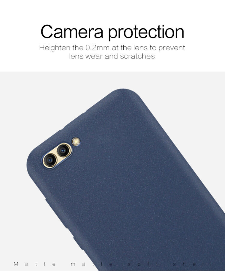 Mofi Matte plastový kryt pre Honor View 10 - čierny