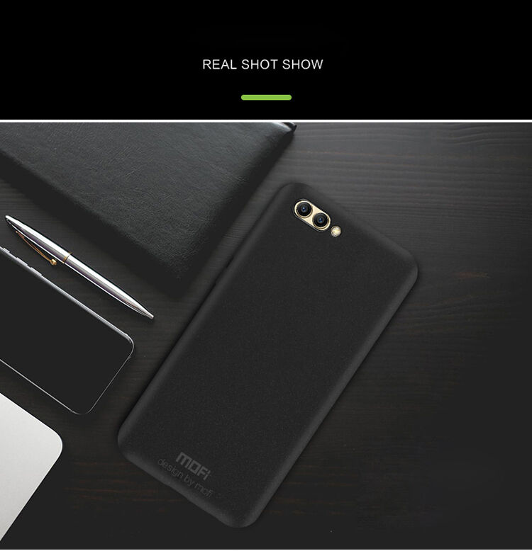 Mofi Matte plastový kryt pre Honor View 10 - čierny
