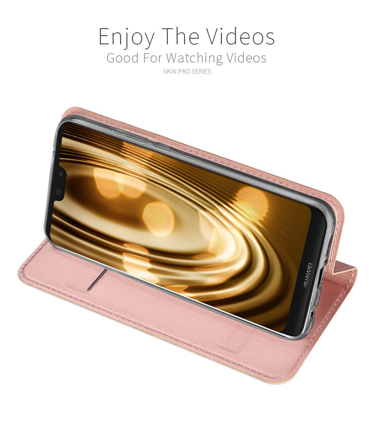 Dux Ducis Skin Pro flipové puzdro pre Huawei P20 Lite - tmavomodré