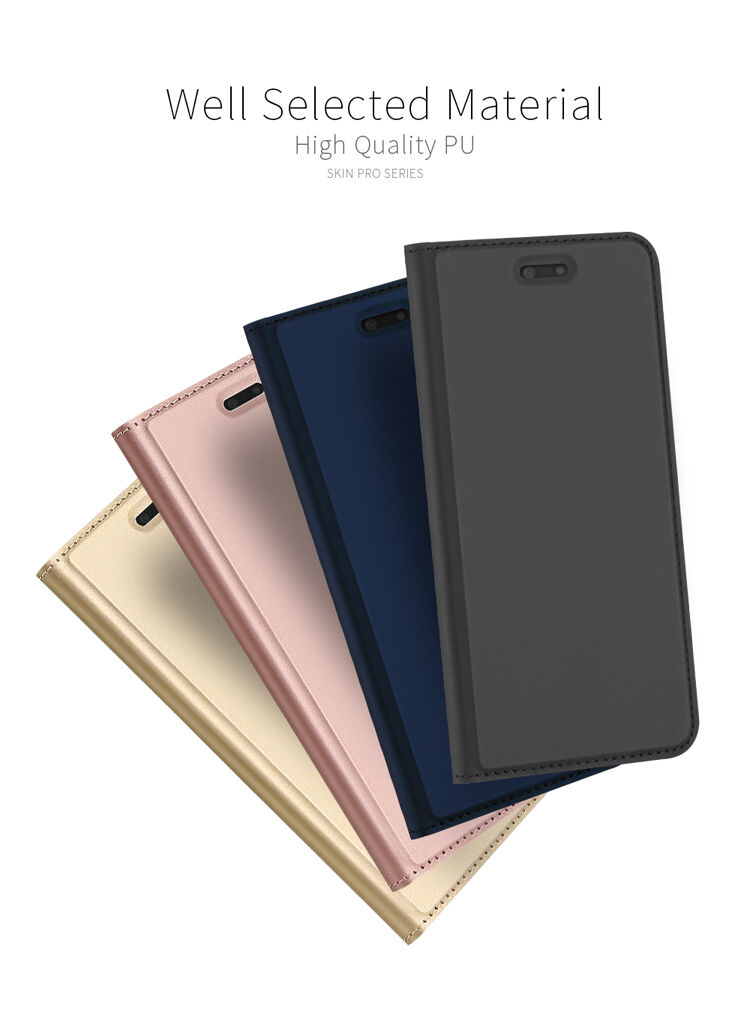 Dux Ducis Skin Pro flipové puzdro pre Huawei P20 Lite - ružovo-zlaté