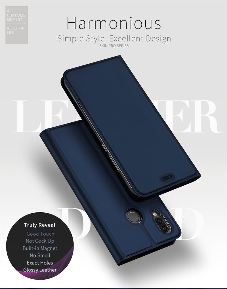 Dux Ducis Skin Pro flipové puzdro pre Huawei P20 Lite - sivé
