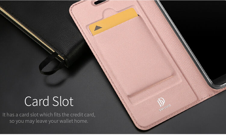 Dux Ducis Skin Pro flipové puzdro pre Huawei P20 Lite - sivé