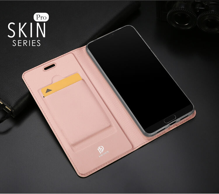 Dux Ducis Skin Pro flipové puzdro pre Huawei P20 Pro - tmavomodré