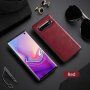 X-Level kryt s koženkovým povrchom pre Samsung Galaxy S10 - čierny