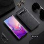 X-Level kryt s koženkovým povrchom pre Samsung Galaxy S10 - hnedý