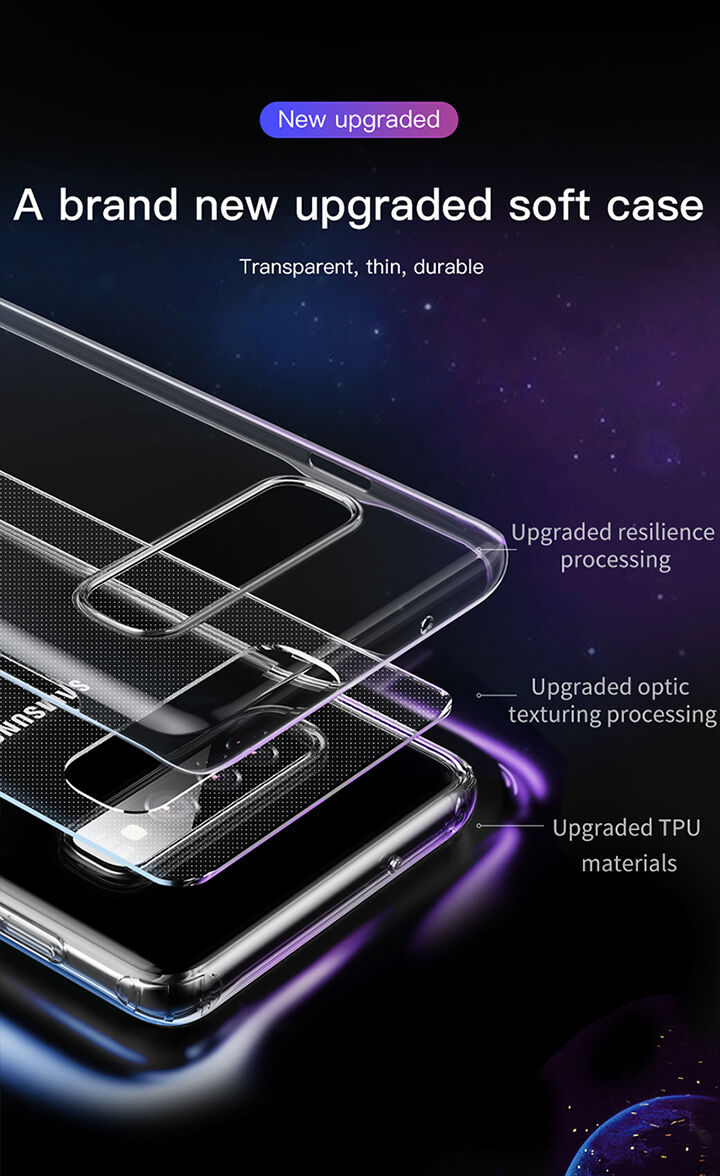 Baseus ochranný plastový kryt pre Samsung Galaxy S10 - transparentný