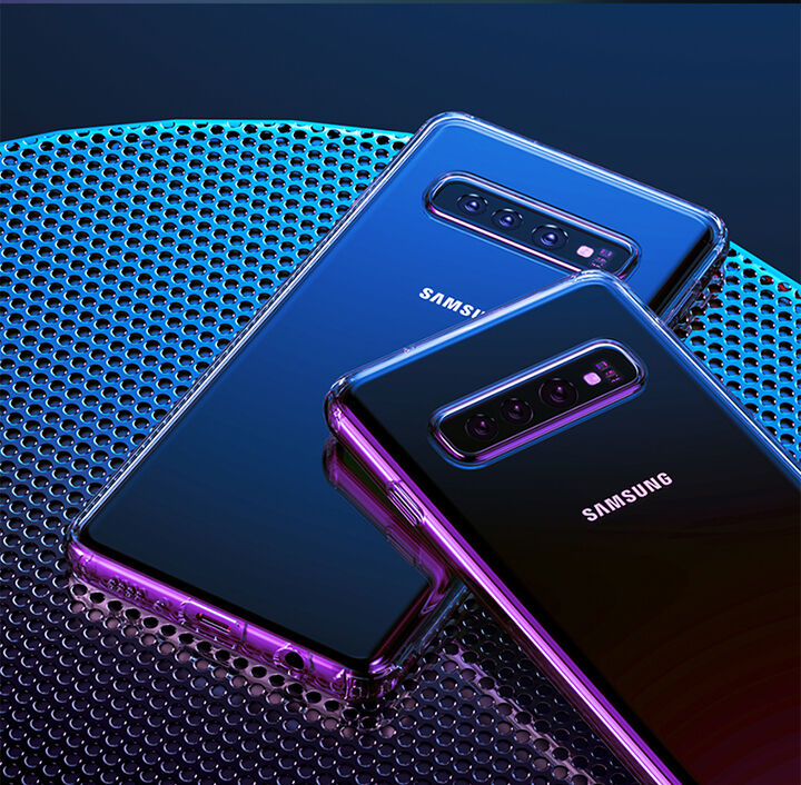 Baseus ochranný plastový kryt pre Samsung Galaxy S10 - transparentný