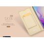 Dux Ducis Skin Pro flipové puzdro pre Samsung Galaxy S10 - zlaté