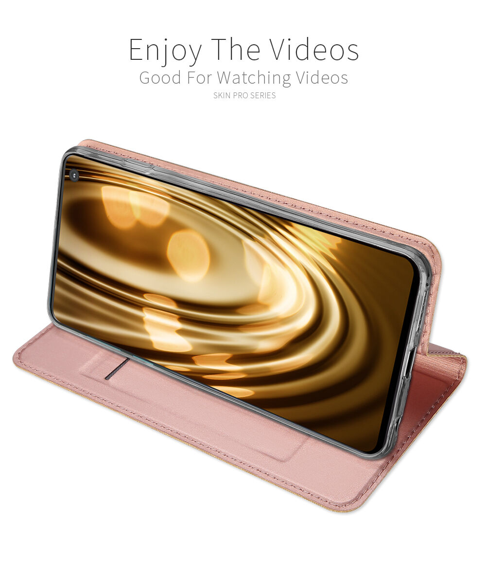 Dux Ducis Skin Pro flipové puzdro pre Samsung Galaxy S10 - zlaté