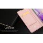 Dux Ducis Skin Pro flipové puzdro pre Samsung Galaxy S10 - ružovo-zlaté