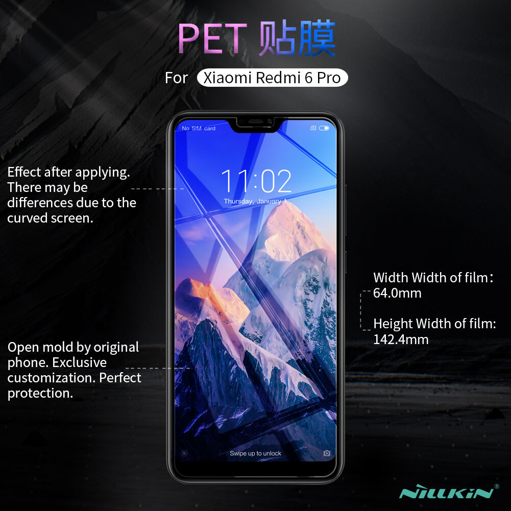 Nillkin ochranná matná fólia proti poškrabaniu pre Xiaomi Mi A2 Lite