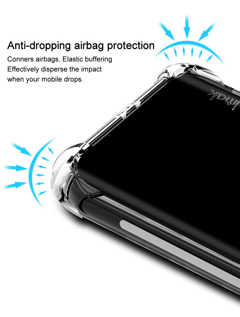 Imak nárazuvzdorný kryt s ochranou displeja pre Xiaomi Redmi Note 7 - transparentný