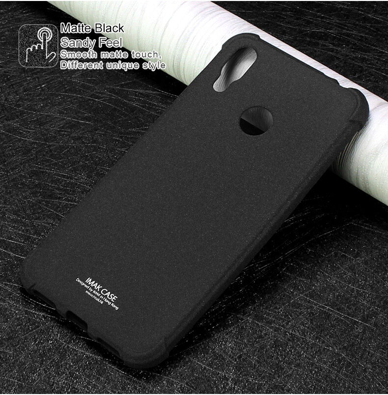 Imak nárazuvzdorný kryt s ochranou displeja pre Xiaomi Redmi Note 7 - matne čierny