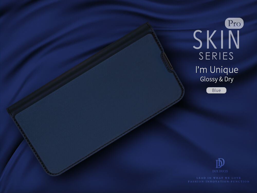 Dux Ducis kožené puzdro s priehradkou na karty pre Xiaomi Redmi Note 7 - zlaté