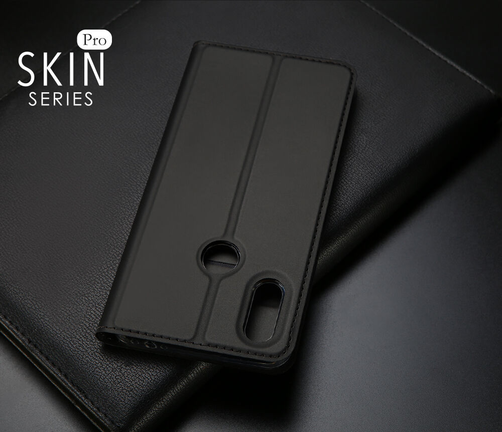 Dux Ducis kožené puzdro s priehradkou na karty pre Xiaomi Redmi Note 7 - zlaté