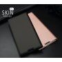 Dux Ducis kožené puzdro s priehradkou na karty pre Xiaomi Redmi Note 7 - ružovo-zlaté
