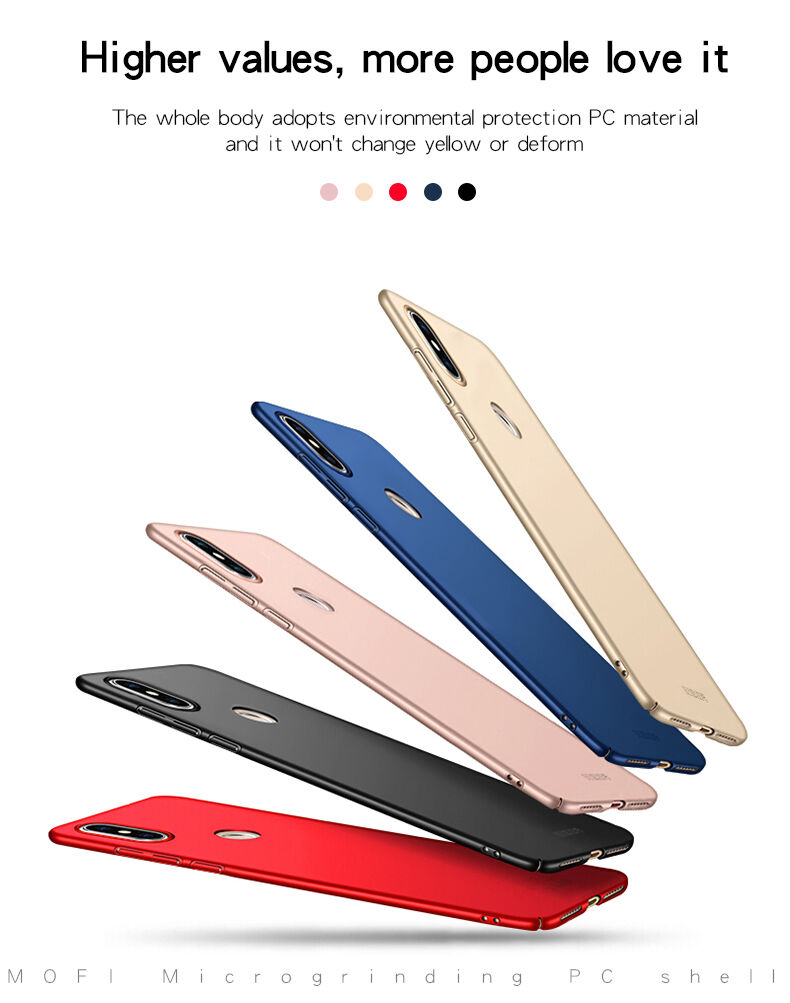 Mofi ultratenký matný kryt pre Xiaomi Redmi Note 6 Pro - zlatý