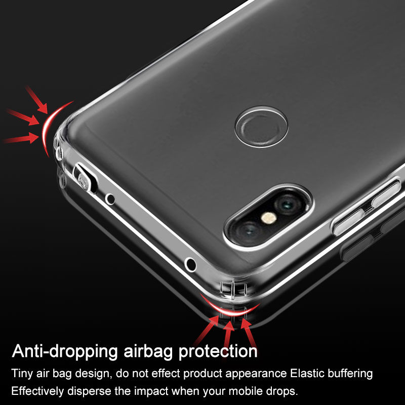 Imak nárazuvzdorný kryt s ochranou displeja pre Xiaomi Redmi Note 6 Pro - transparentný