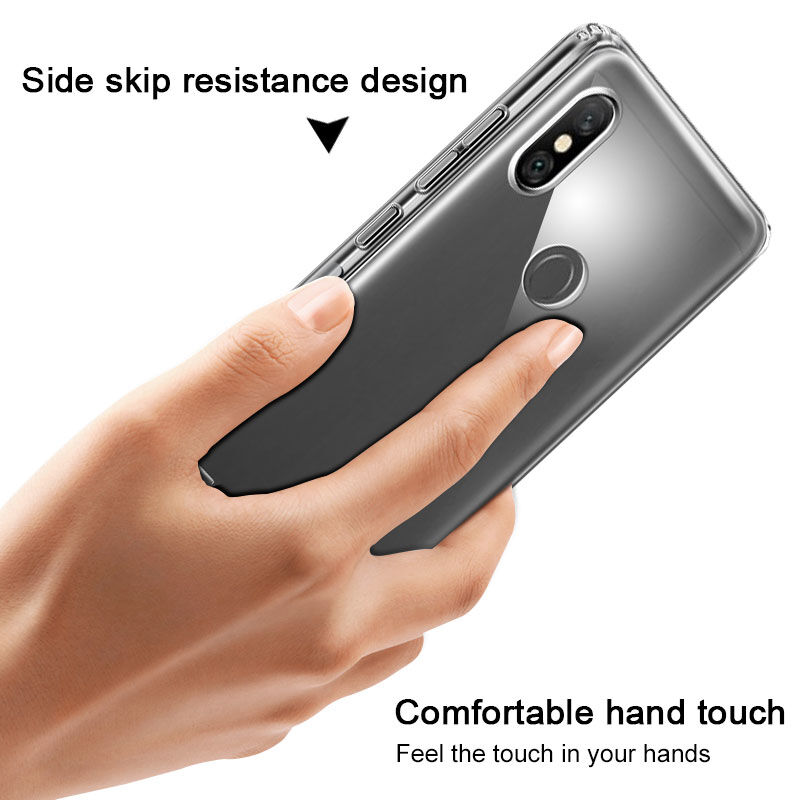 Imak nárazuvzdorný kryt s ochranou displeja pre Xiaomi Redmi Note 6 Pro - transparentný