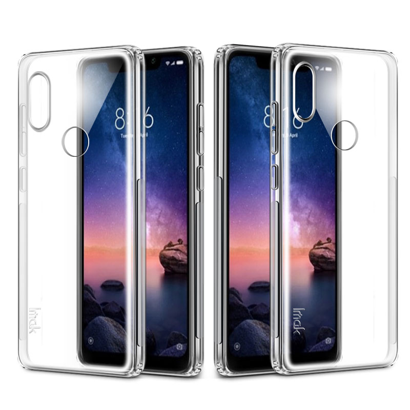 Imak nárazuvzdorný kryt s ochranou displeja pre Xiaomi Redmi Note 6 Pro - transparentný