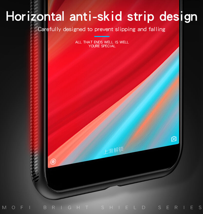 Mofi ochranný plastový a textilný kryt pre Xiaomi Mi A2 Lite - čierny