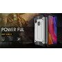 Superodolný kryt Armor pre Xiaomi Redmi Note 6 Pro - strieborný