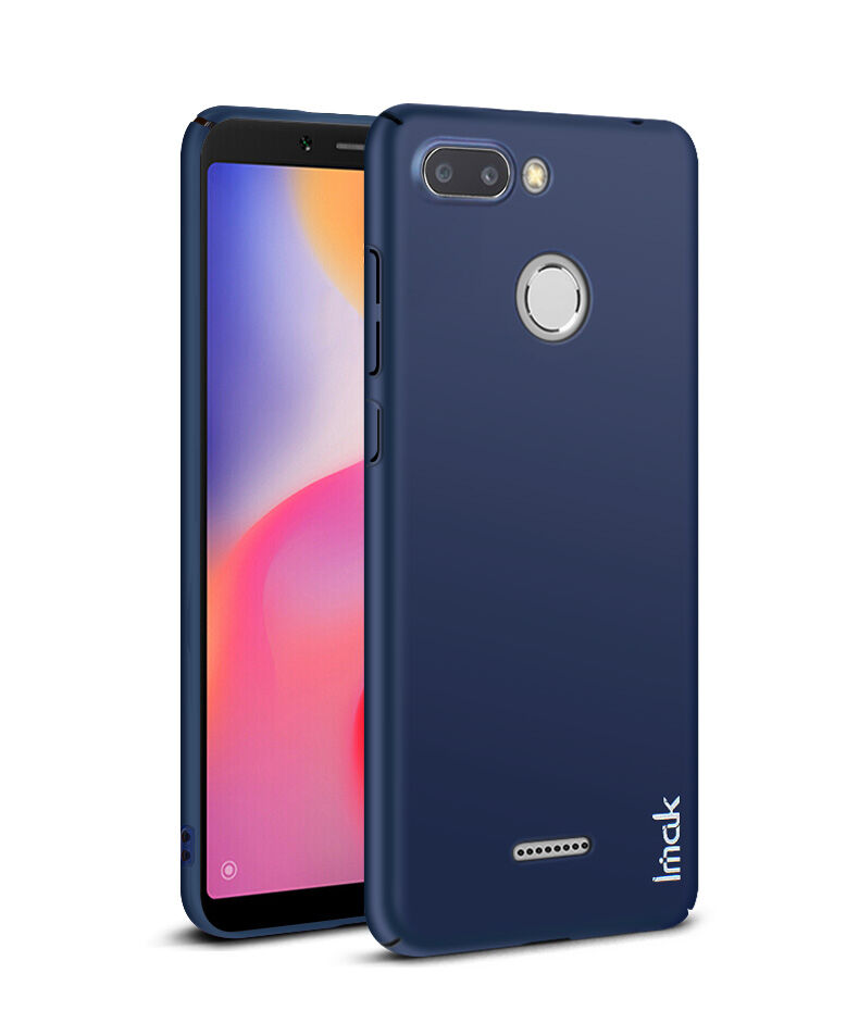 Imak hladký kryt s ochranou displeja pre Xiaomi Redmi 6 - červený