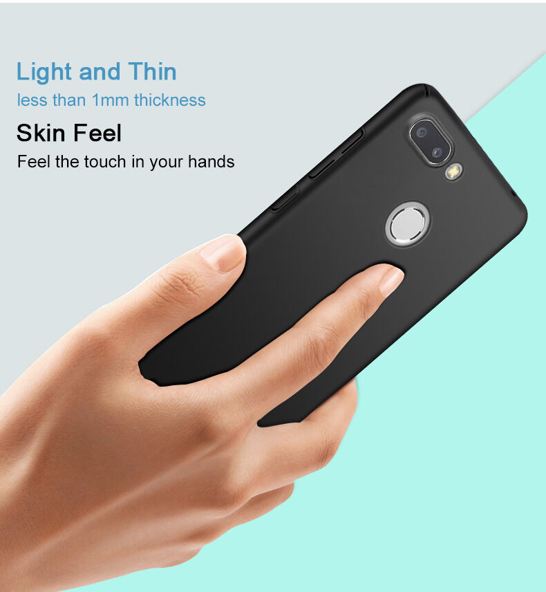 Imak hladký kryt s ochranou displeja pre Xiaomi Redmi 6 - čierny