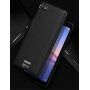 Lenuo tvrdý hodvábne hladký kryt pre Xiaomi Redmi 6 - čierny