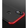 GKK ochranný kryt na zadnú aj prednú časť pre Xiaomi Mi A2 - červený