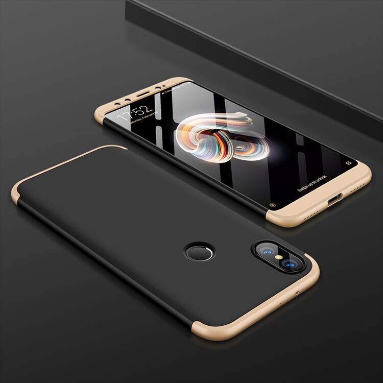 GKK ochranný kryt na zadnú aj prednú časť pre Xiaomi Mi A2 - červený