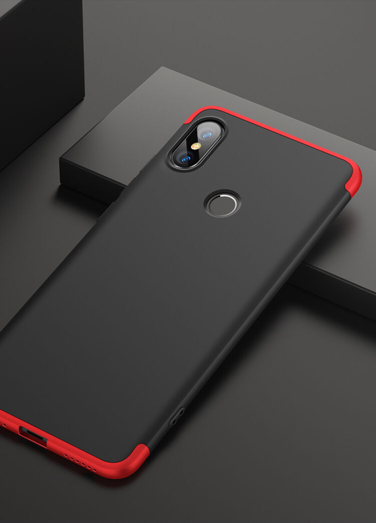 GKK ochranný kryt na zadnú aj prednú časť pre Xiaomi Mi A2 - čierny