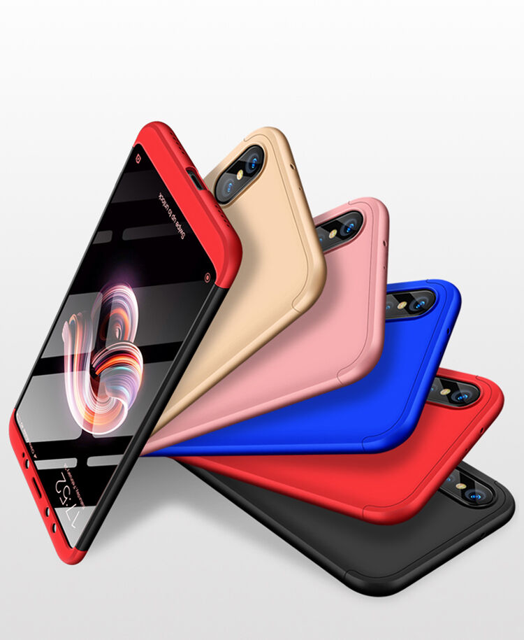 GKK ochranný kryt na zadnú aj prednú časť pre Xiaomi Mi A2 - čierny